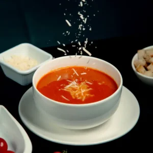 Tomato coconut soup (V,G,D,N)