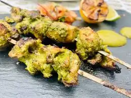 Hariyali Chicken tikka (G,N)