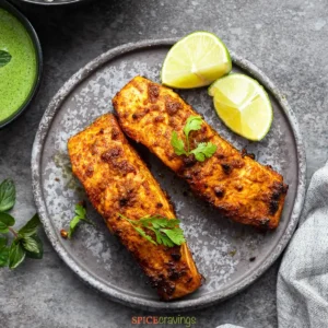 Tandoori salmon (G,N)